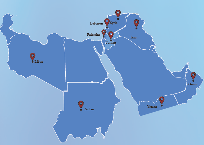 DEC Global Reach Map